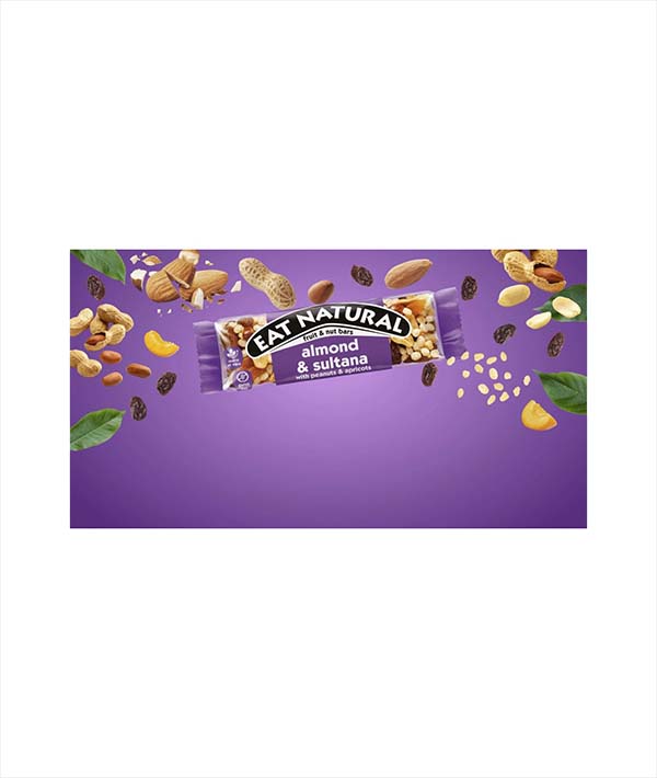 BARRETTA SNACK FRUTTA SECCA / UVETTA GR 43 EAT NATURAL PZ 12