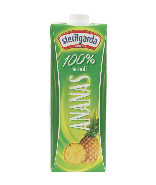 SUCCO DI ANANAS 100% CON TAPPO SQUARE STERILGARDA LT 1