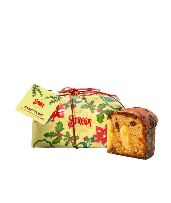 PANETTONE CON CREMA ALLO STREGA INCARTATO KG 1