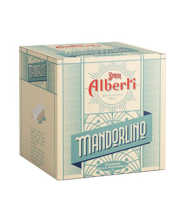 TORRONE MANDORLINO CUBOTTO STREGA GR 200