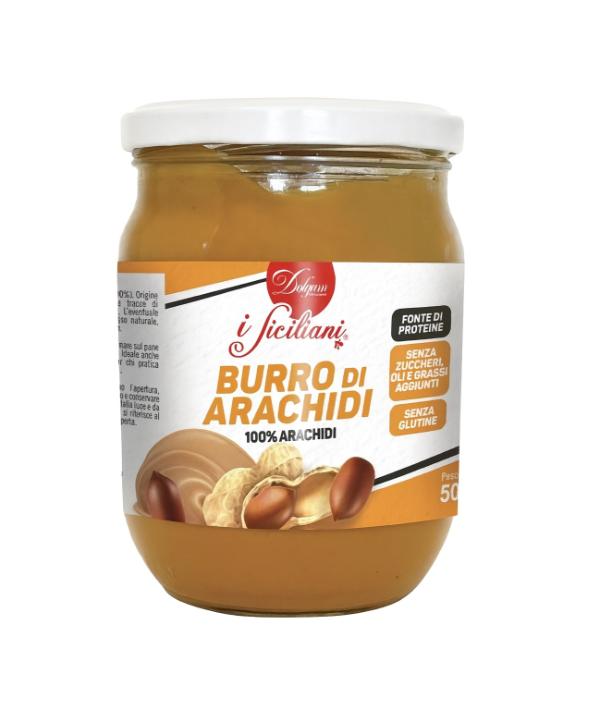 BURRO DI ARACHIDI 100% DOLGAM GR 500