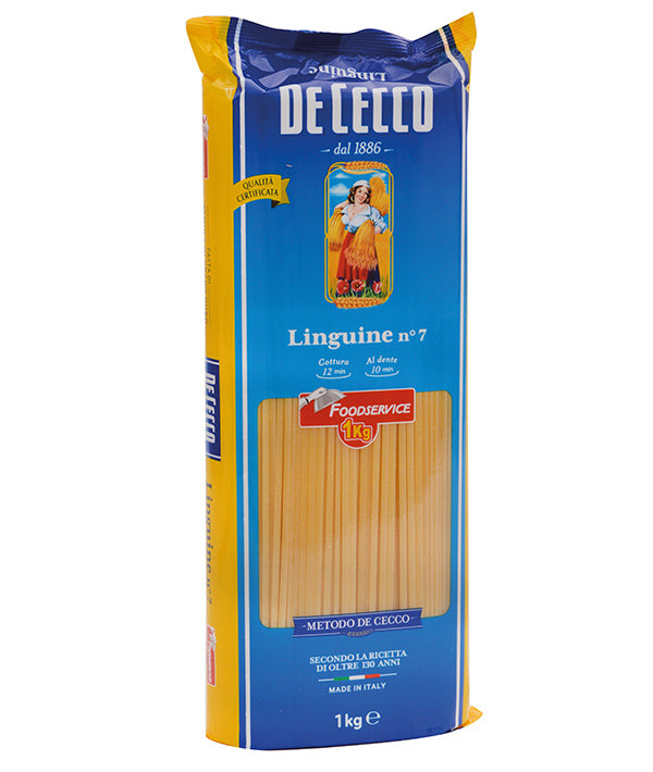 PASTA DE CECCO SEMOLA 07 LINGUINE FOOD SERVICE KG 1