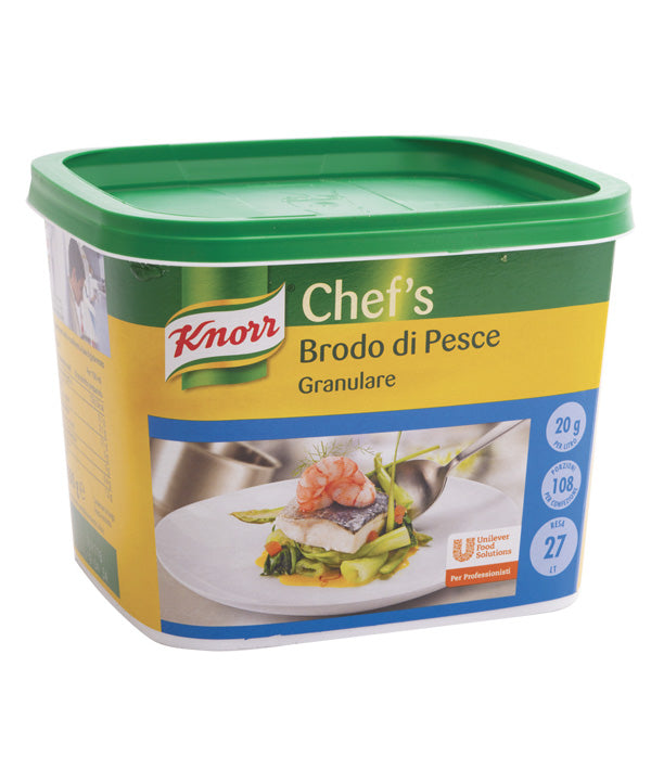 PREPARATO PER BRODO DI PESCE GRANULARE KNORR GR 550