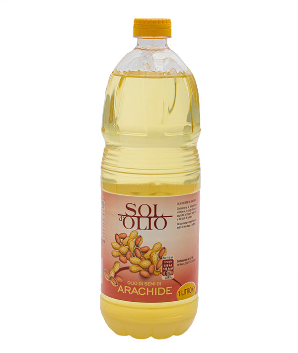 OLIO SEMI ARACHIDE PET SOL D'OLIO LT 1