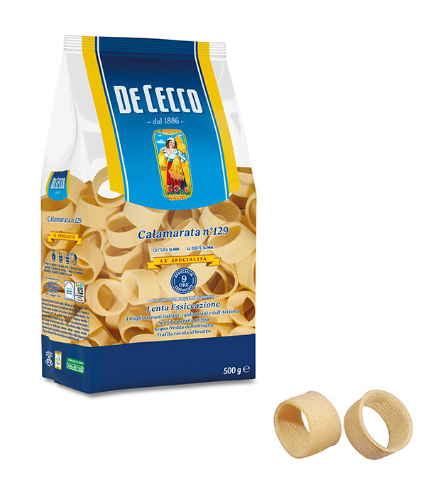 PASTA DE CECCO SEMOLA SPECIALITA' 129 CALAMARATA GR 500