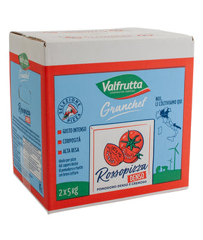 ROSSOPIZZA DENSO BUSTA PZ 2X5 VALFRUTTA KG 10