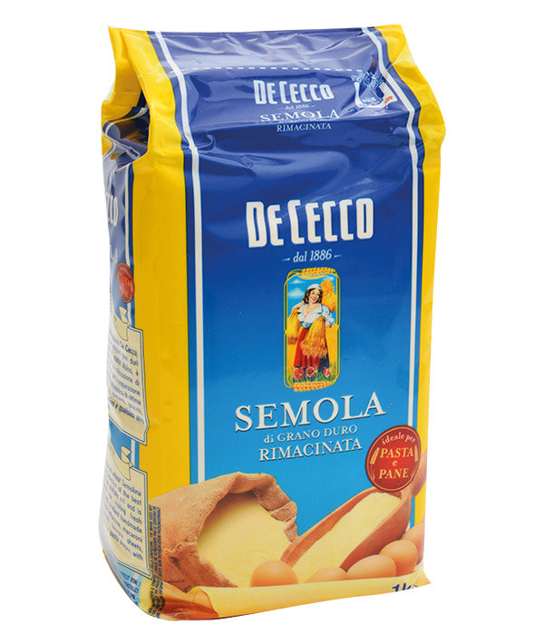 SEMOLA GRANO DURO RIMACINATA DE CECCO KG 1