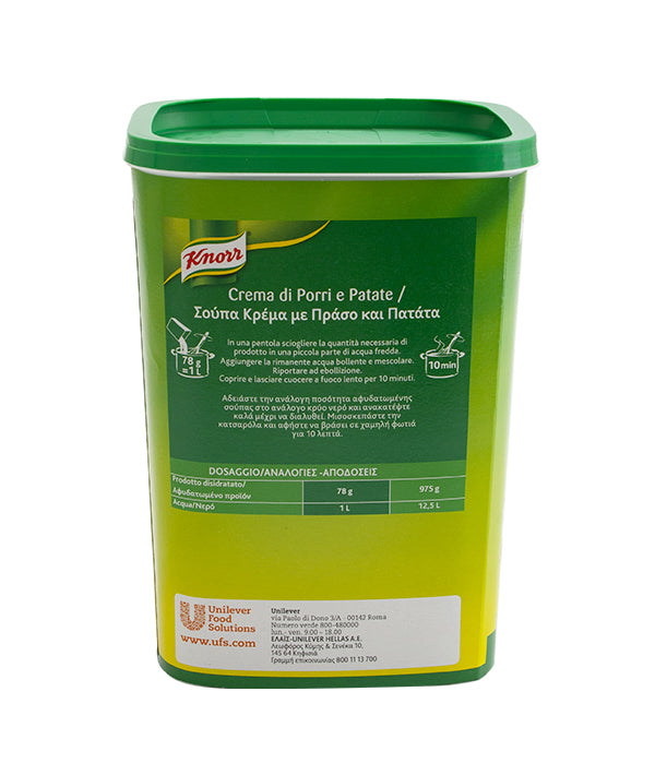 CREMA PORRI E PATATE KNORR GR 975