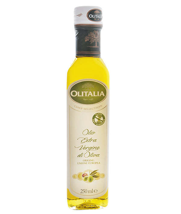 OLIO E.V.O.CHEF SELECTION BOTTIGLIA QUADRA TAPPO ANTIRABBOCCO OLITALIA ML 250