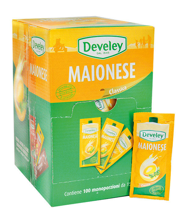 MAIONESE MONODOSE PZ 100X15 DEVELEY KG 1,5