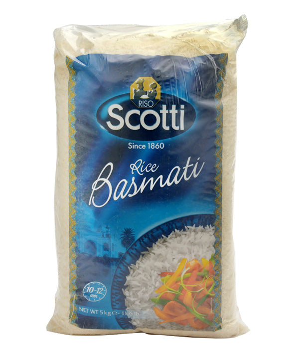 RISO BASMATI SCOTTI CELLOPHANE KG 5