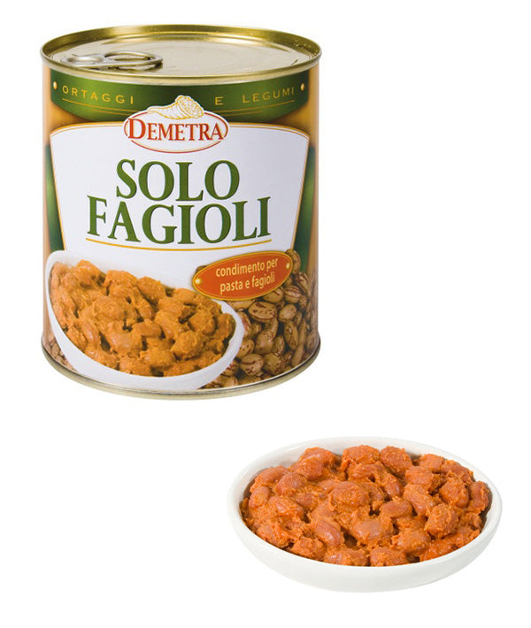SOLO FAGIOLI CONDIMENTO PER PASTA E FAGIOLI DEMETRA GR 880