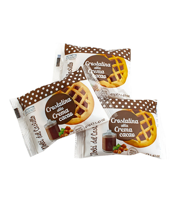 CROSTATINA CACAO GR 40 DOLCI DEL CASTELLO PZ 42