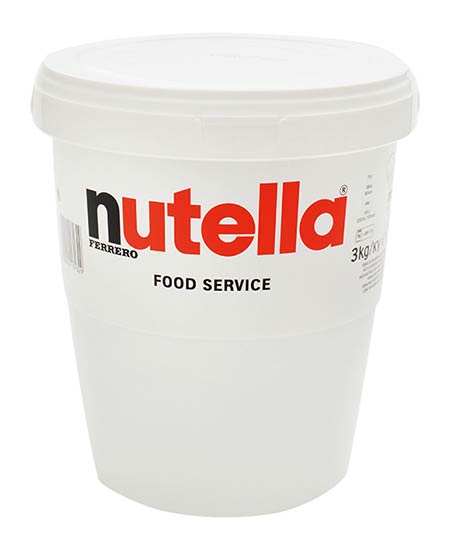 NUTELLA VASO PLASTICA FERRERO KG 3