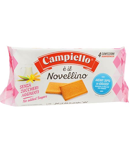 BISCOTTI NOVELLINI SENZA ZUCCHERO CAMPIELLO GR 350