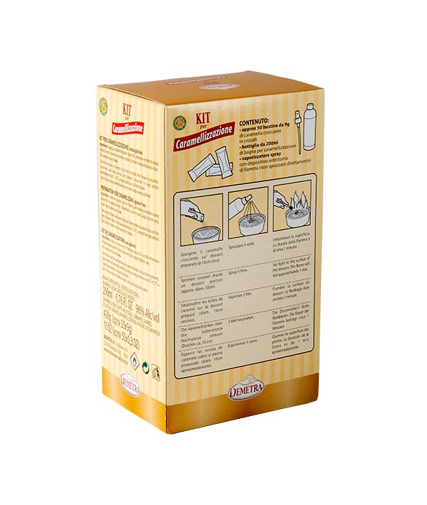 KIT PER CARAMELLIZZAZIONE DEMETRA KG 1