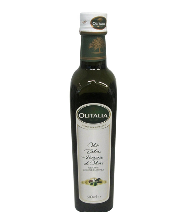 OLIO E.V.O.CHEF SELECTION BOTTIGLIA QUADRA TAPPO ANTIRABBOCCO OLITALIA ML 500