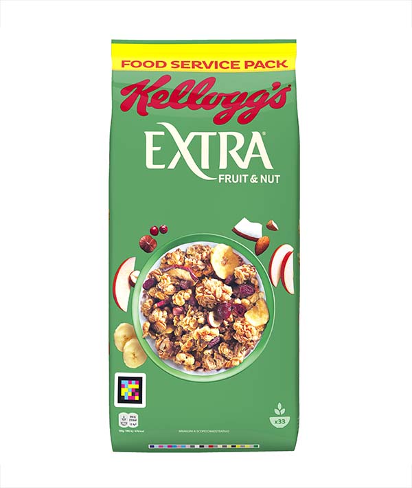 MUESLI EXTRA CROCCANTE FRUTTA GR 45 KELLOGG'S PZ 32