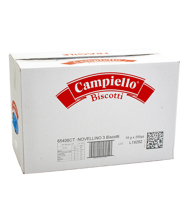 BISCOTTI NOVELLINI MONOPORZIONE GR 15 CAMPIELLO PZ 200