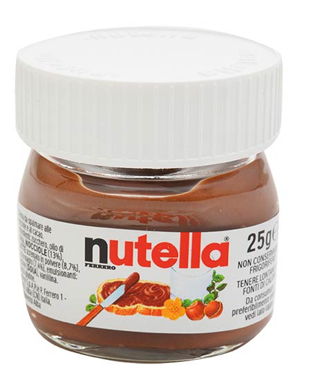 NUTELLA PORZ PZ 64X25 VASO VETTRO FERRERO KG 1,6