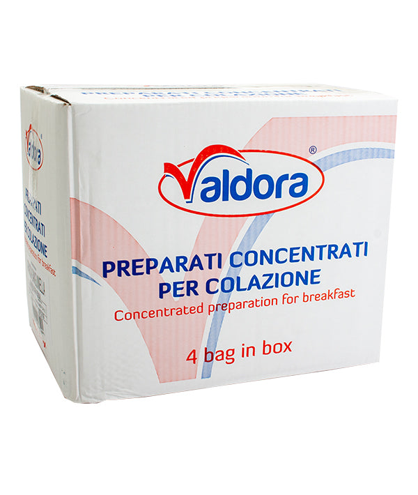 SUCCO CONCENTRATO DI ARANCIA ROSSA PREMIUM BAG IN BOX 
VALDORA KG 4