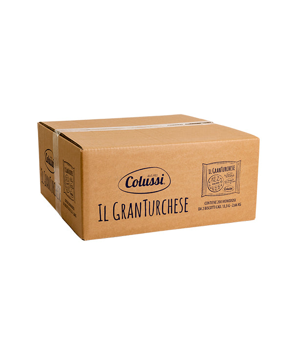 BISCOTTI GRANTURCHESE SENZA OLIO DI PALMA GR 13,3 PZ 200