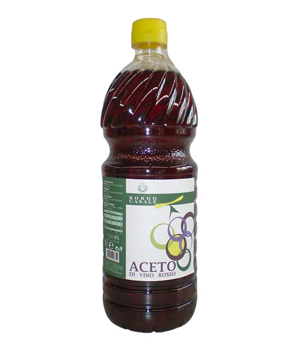 ACETO ROSSO BORGO CASALE PET LT 1