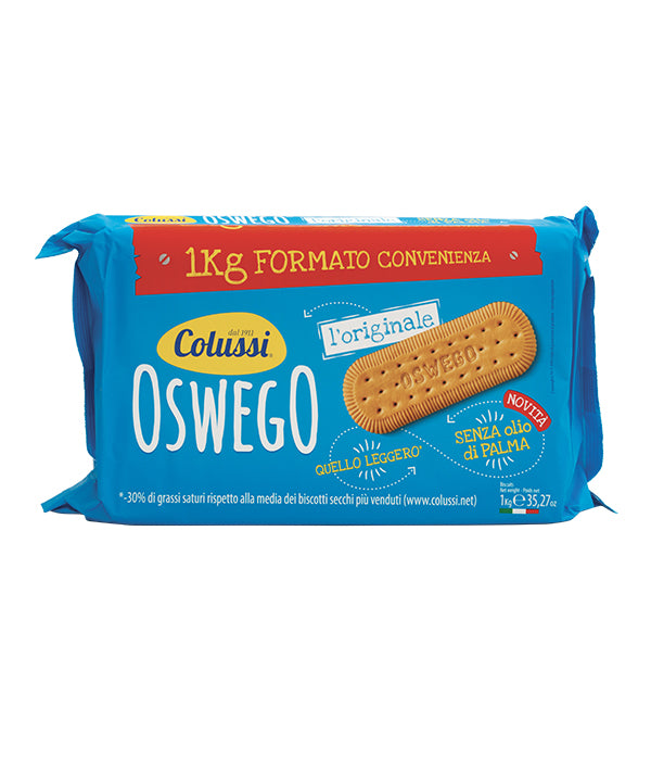 BISCOTTI SFUSI OSWEGO SENZA OLIO DI PALMA COLUSSI KG 1