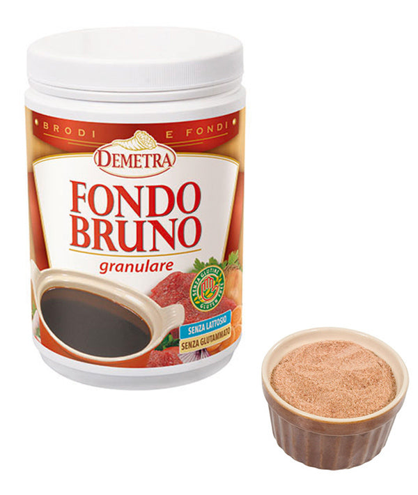 FONDO BRUNO GRANULARE SENZA GLUTINE DEMETRA GR 490