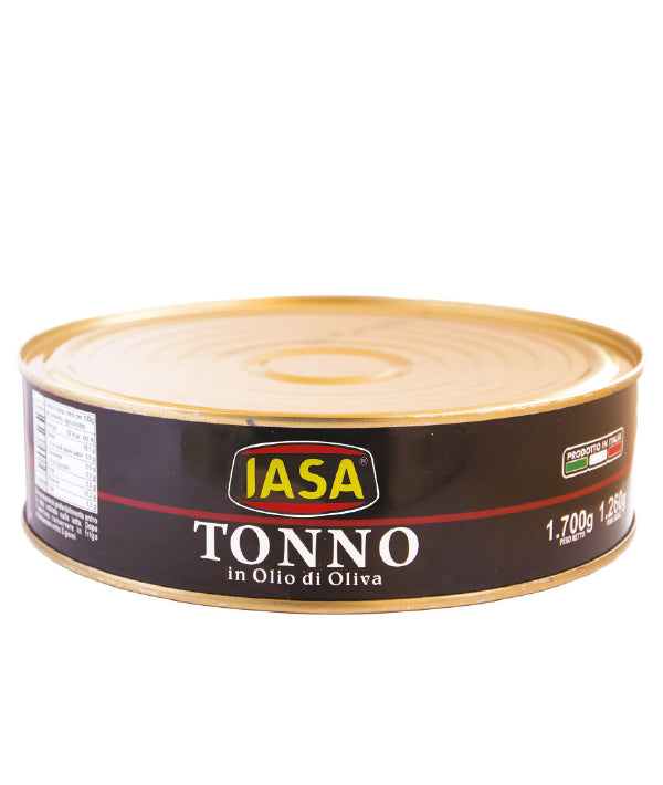 FILETTI DI TONNO YELLOWFIN IN OLIO DI OLIVA LATTA KG 1
