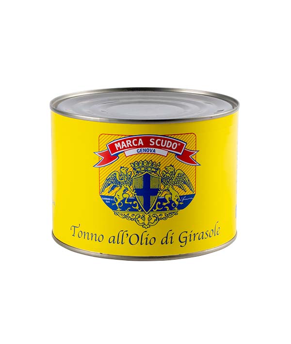 TONNO SKIPJACK IN OLIO DI GIRASOLE LATTA KG 1,73