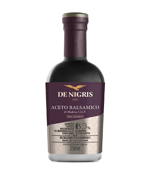 ACETO BALSAMICO DI MODENA IGP AQUILA PLATINO 65% DE NIGRIS ML 250