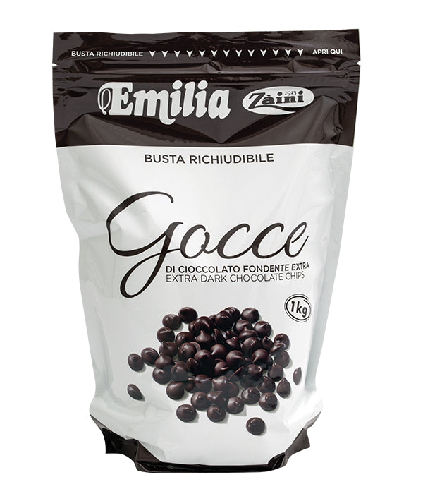 GOCCE CIOCCOLATO FONDENTE 48% EMILIA ZAINI KG 1