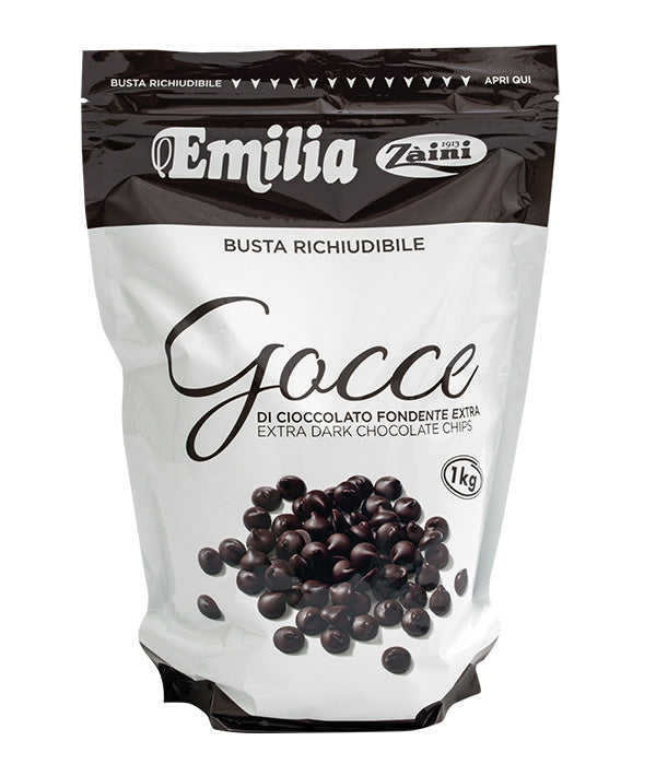 GOCCE CIOCCOLATO FONDENTE 48% EMILIA ZAINI KG 1