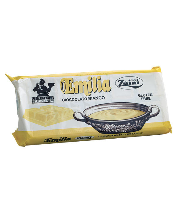 CIOCCOLATO BIANCO EMILIA SENZA GLUTINE ZAINI KG 1