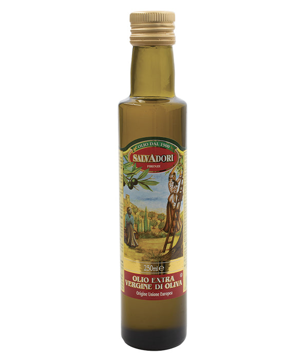 OLIO E.V.O. BOTTIGLIA TONDA TAPPO ANTIRABBOCCO ML 250