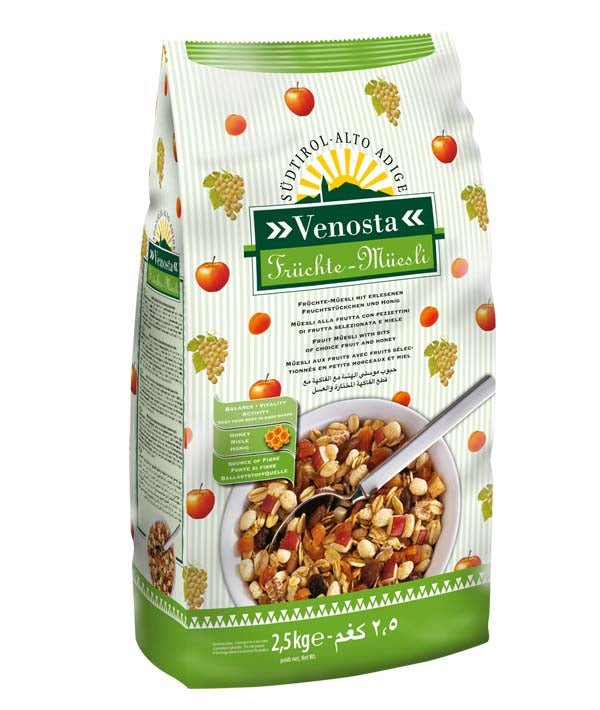 MUESLI FRUTTA VENOSTA KG 2,5