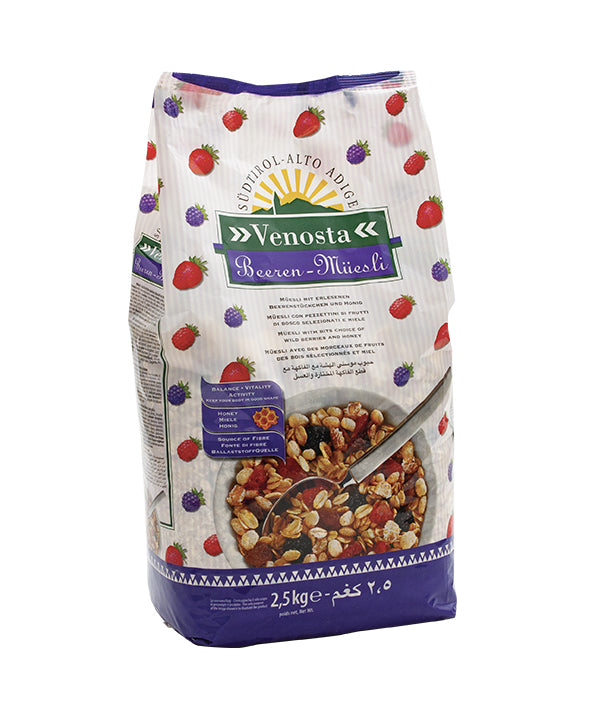 MUESLI FRUTTI DI BOSCO VENOSTA KG 2,5