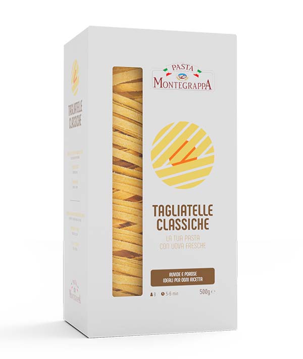 PASTA ALL'UOVO MONTEGRAPPA 05 TAGLIATELLE GR 500