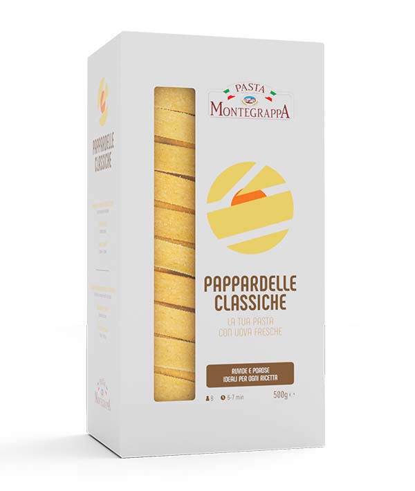 PASTA ALL'UOVO MONTEGRAPPA 08 PAPPARDELLE GR 500