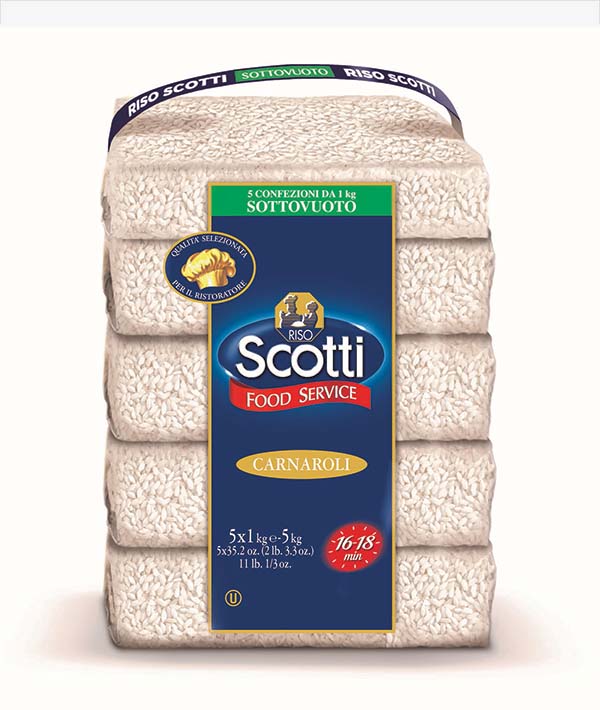 RISO CARNAROLI SOTTOVUOTO PZ 5X1 SCOTTI KG 5