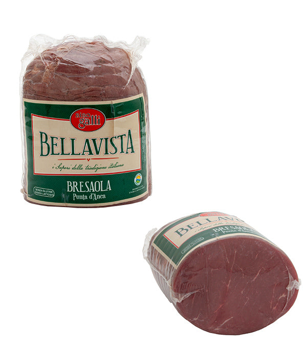 BRESAOLA PUNTA D'ANCA LEGGERMENTE STAGIONATA A META' 
NINO GALLI KG 1,7