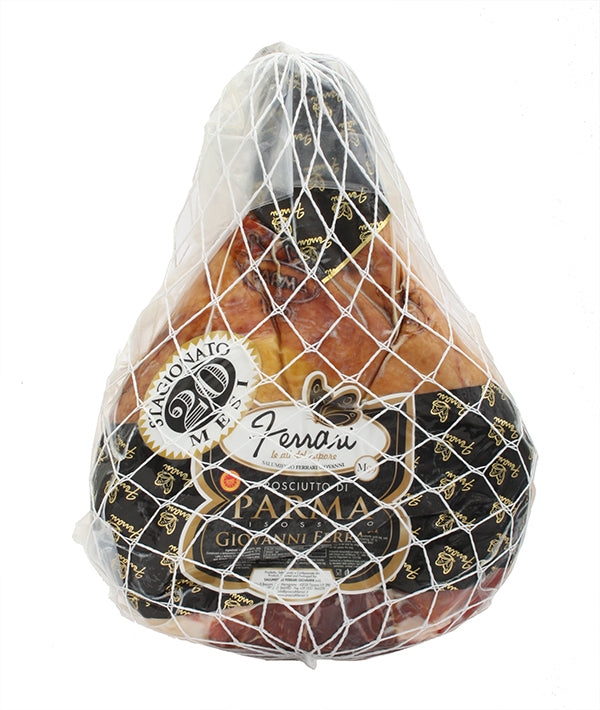 PROSCIUTTO DI PARMA SENZA OSSO PELATO PIATTO 20 MESI FERRARI KG 7,5