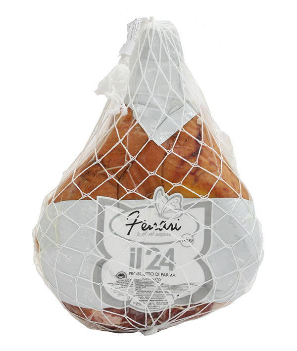 PROSCIUTTO DI PARMA SENZA OSSO PELATO PIATTO 24 MESI FERRARI KG 8
