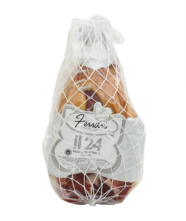 PROSCIUTTO DI PARMA SENZA OSSO PELATO PERA 24 MESI FERRARI KG 8