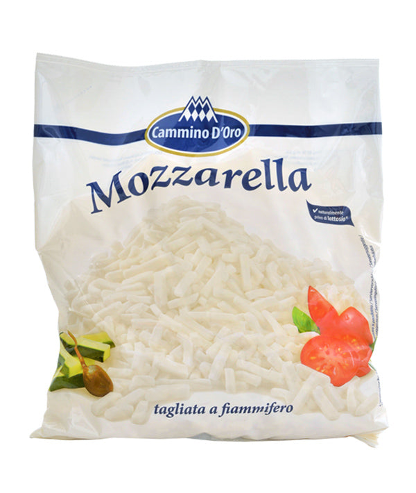 MOZZARELLA TRITATA SACCO SENZA LATTOSIO CAMMINO D'ORO KG 2,5