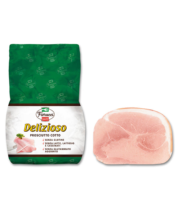 PROSCIUTTO COTTO FIORUCCI DELIZIOSO A META' KG 4,2