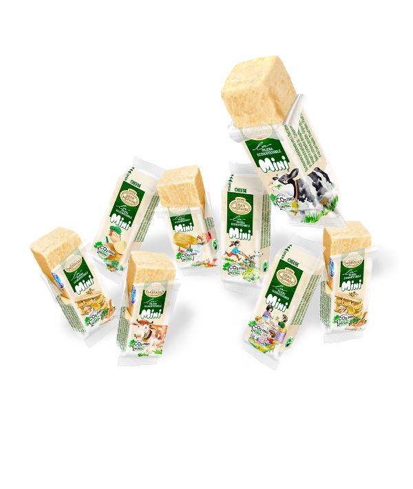 FORMAGGIO GRAN MORAVIA MINI SNACK ATP GR 20 PZ 80