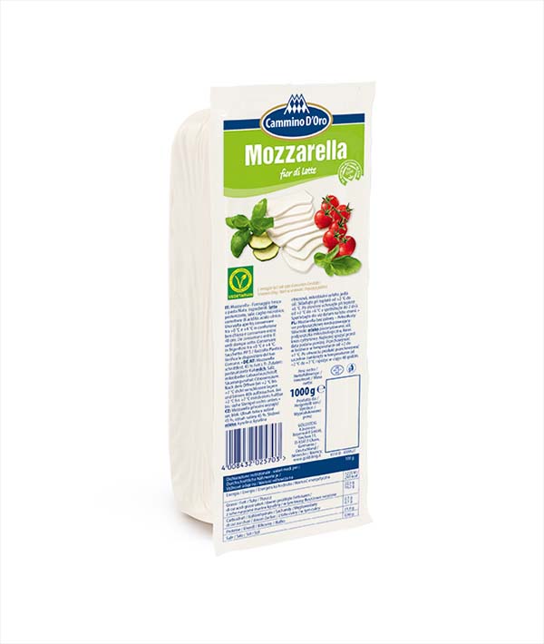MOZZARELLA FILONE FIORDILATTE (PEZZO) CAMMINO D'ORO KG 1