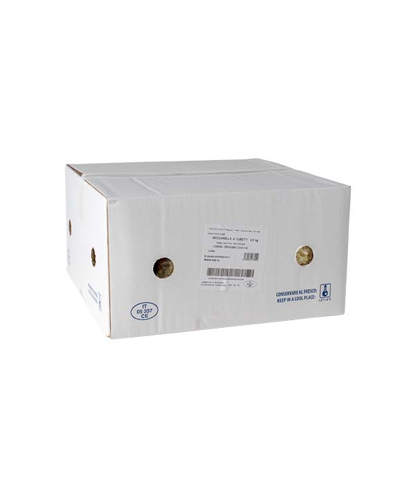 MOZZARELLA A CUBETTI SACCO (CARTONE) DI GIÀ KG 2,5